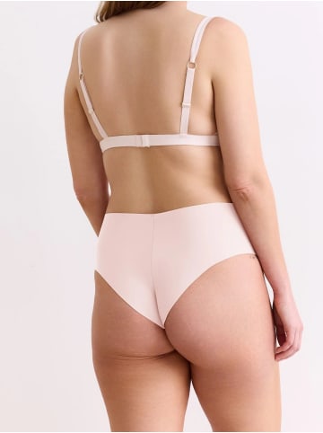 Erlich Textil Light Touch High Waist Brazil STRING IM 3er PACK in magnolie