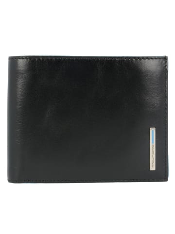 Piquadro Blue Square Geldbörse Leder 12,5 cm in black