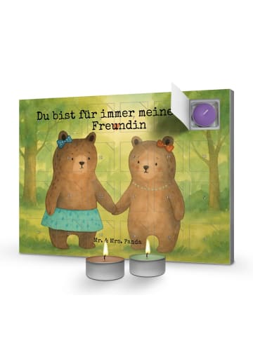 Mr. & Mrs. Panda duft adventskalender Bär Freundin Design mit Sp... in Weiß