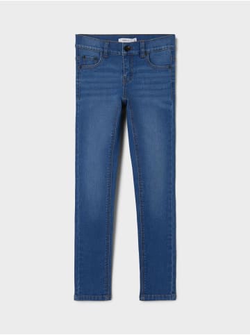 name it Skinny Fit Jeans mit Gummizug NKFPOLLY in Blau