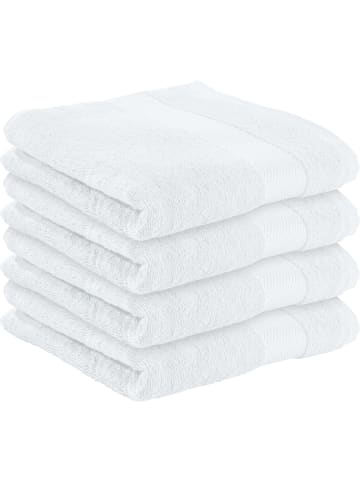 Erwin Müller Frottier Duschtuch 4er-Pack Sindelfingen in weiß