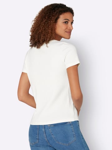 WITT WEIDEN Kurzarmshirt in ecru