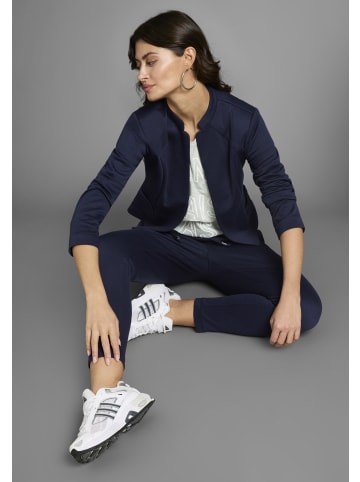 Laura Scott Kurzblazer in marine