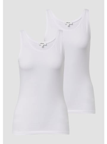 s.Oliver T-Shirt in 0100_weiß