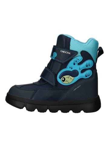 Geox Stiefelette in Türkis/Navy