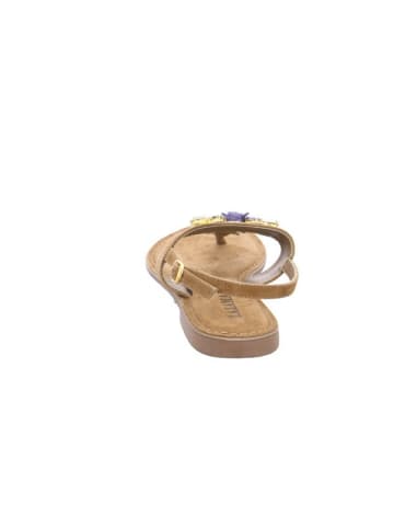 Lazamani Riemchen Sandalen für Damen in braun