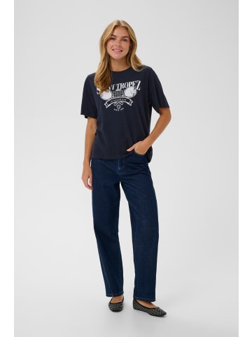 SAINT TROPEZ T-shirt JesicaSZ Lockere Passform in Baritone Blue