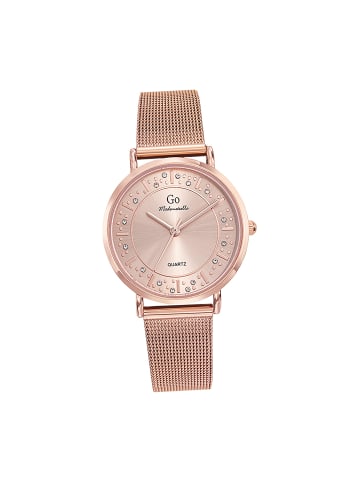 Girl Only Armbanduhr-Analog rosegold mittel (ca. 34mm) Girl Only GO