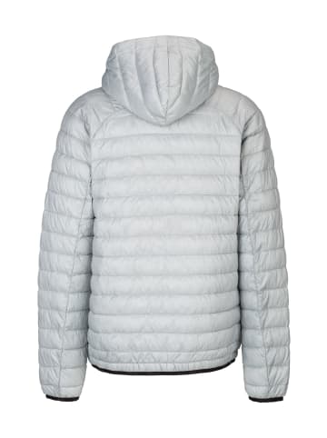 Replay Steppjacke Recycled Micro Ripstop Nylon in silber