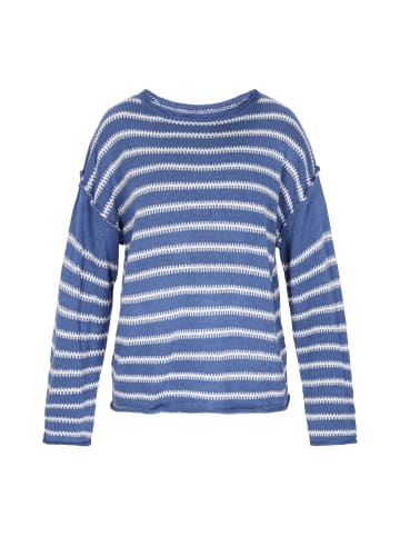 faina Women Sweater in blue white