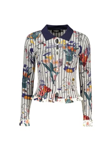 Desigual Weiß Viskose Damen Pullover