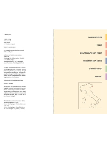 TRESCHER VERLAG Reiseführer Triest | Mit Ausflügen zum Schloss Miramare, nach Duino und ins...