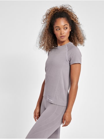 Hummel T-Shirt Raglanärmel Hmlmt Flow Multisport Damen in MINIMAL GRAY
