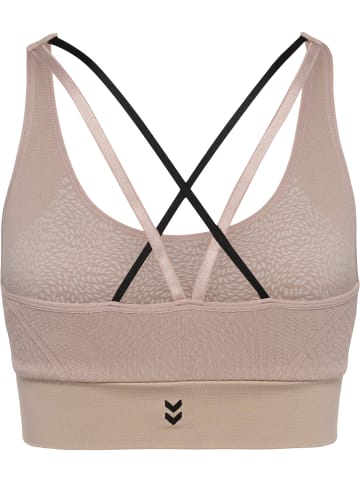 Hummel Hummel Top Hmlmt Yoga Damen Atmungsaktiv Schnelltrocknend Nahtlosen in CHATEAU GRAY