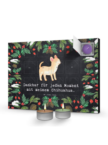 Mr. & Mrs. Panda Adventskalender Chihuahua Moment mit Spruch in Kreidetafel