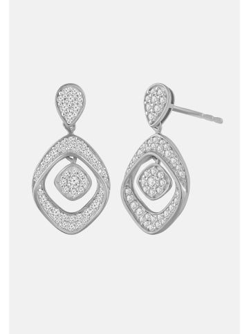 Diamant Exquis Ohrringe aus 585 Weißgold mit Diamant