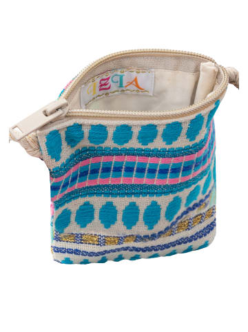 IZIA Damen Phone Bag in Blau Mehrfarbig