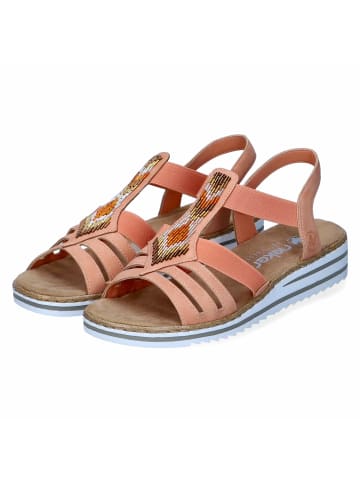 Riemchensandalen in orange