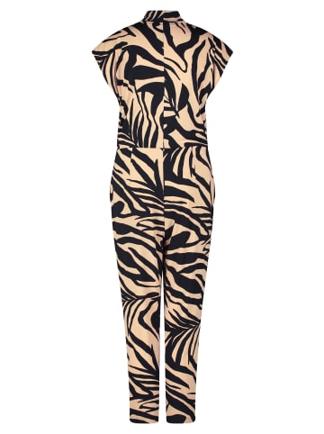 Betty Barclay Jumpsuit mit Eingrifftaschen in Schwarz/Beige