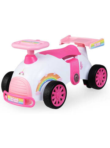 COSTWAY Rutschauto Polizei Kinder ab 1 Jahr in Rosa