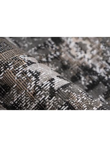 Kayoom Kurzflor Teppich Ariya 325 in grau - rechteckig