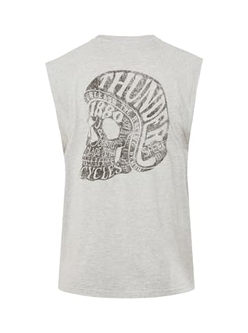 JP1880 Tank Top in dunkelgrau melange