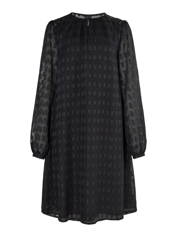 DreiMaster Damen Midikleid Mit Glitzer in Schwarz