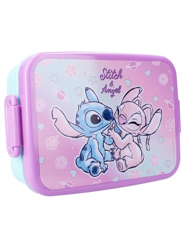 Lilo & Stitch Lunchbox – Stilvolle praktische Brotdose Brotbox unterwegs in Rosa