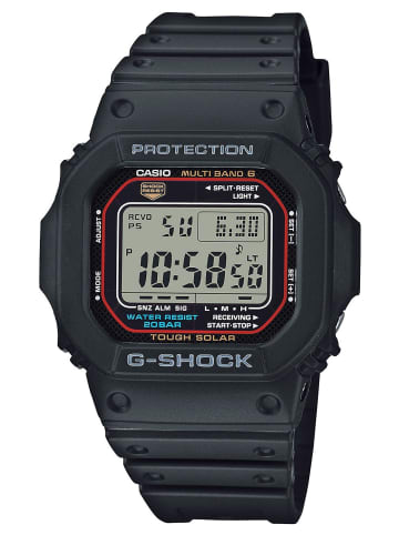 Casio G-Shock The Origin Digital Funk-Solar-Herrenuhr Schwarz