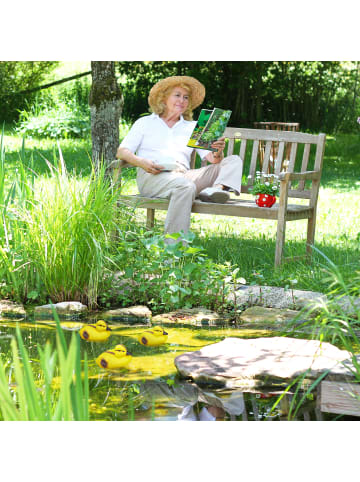 relaxdays 30x Teichente in Gelb/ Schwarz