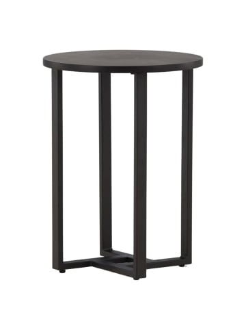 ebuy24 Couchtisch Lawton Schwarz 40 x 40 cm