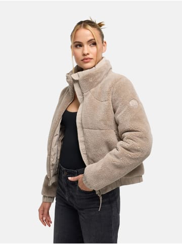 Marikoo Plüschjacke Yuvaa 16 in Light Taupe