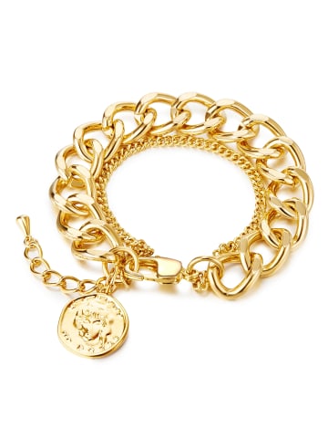 Lulu & Jane Armband aus Metall-Legierung in gelbgold