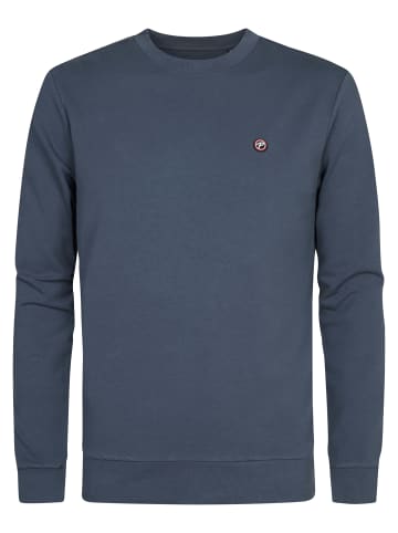 Petrol Industries Sweater mit Logo Seaviewpark in Blau