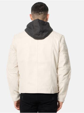 Tazzio Lederjacke "A800" - in Weiß