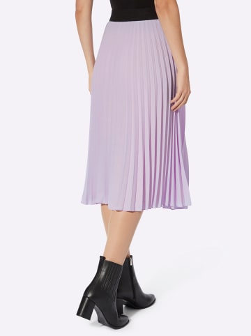 Heine Plissee-Rock in flieder