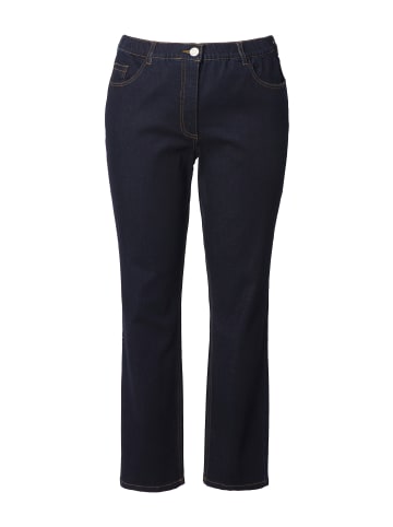 Ulla Popken Jeans in dark blue denim