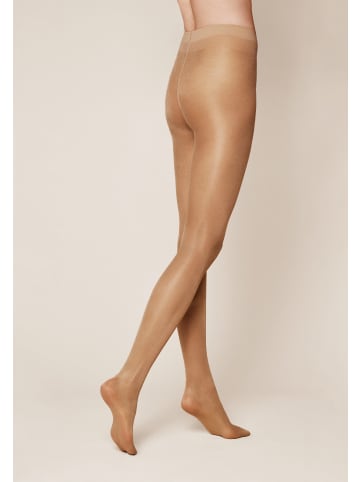 Kunert Feinstrumpfhose Satin Look 20 transparent glänzend in tan