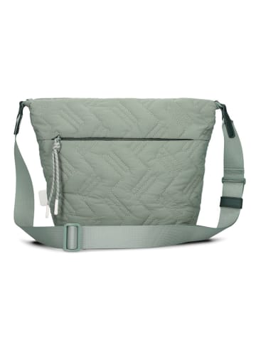 Zwei Cleo Shopper Tasche 35 cm in eucalyptus new
