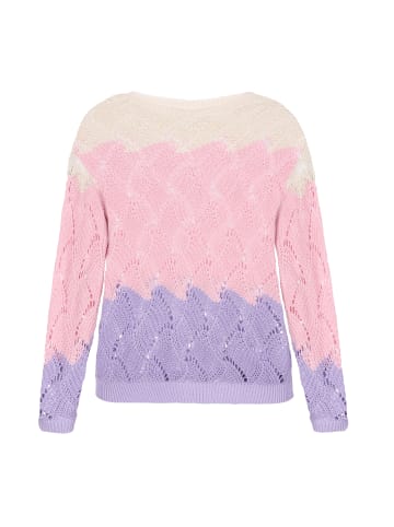 usha FESTIVAL Women Sweater in pink multicolor