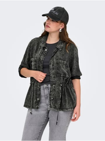 ONLY Carmakoma Jeansjacke in Black