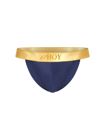 Oboy Tanga GOLD in navy