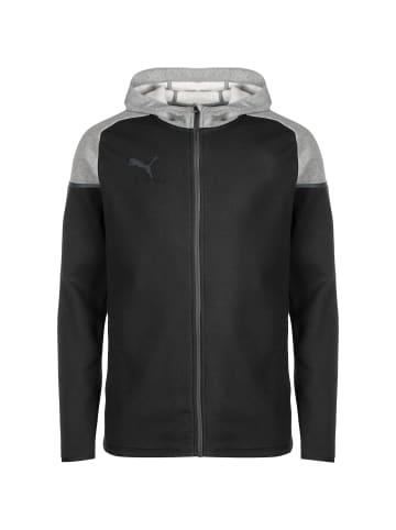 Puma Kapuzenjacke TeamCUP Casuals in schwarz