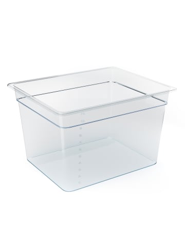 LA VAGUE SOUS-CHEF sous vide container set in transparent