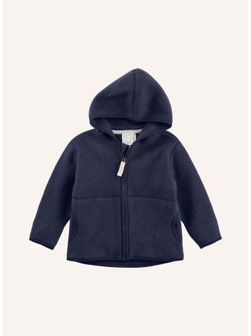 Hessnatur Fleece-Jacke in dunkelblau