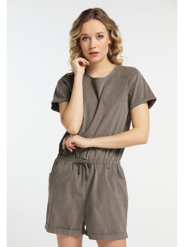 DreiMaster Vintage Damen Cupro Jumper in Dunkelgrau