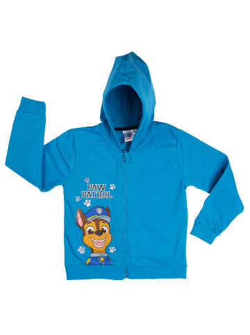 United Labels Paw Patrol Kapuzenpullover mit Reißverschluss in blau