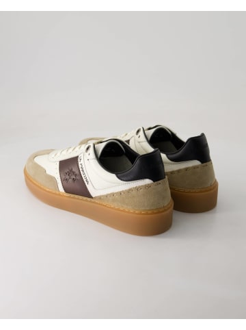 La Martina Sportliche Schnürschuhe in Beige