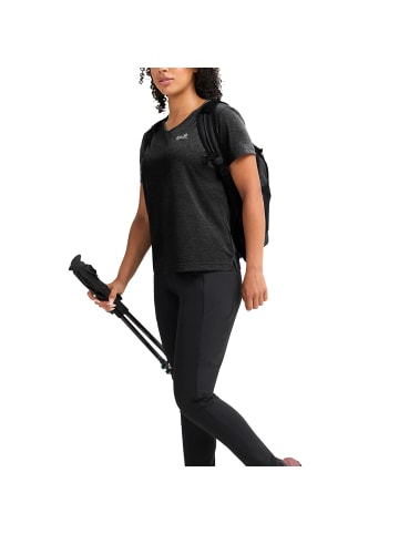 Jack Wolfskin T-Shirt Wildtrail T W in Schwarz