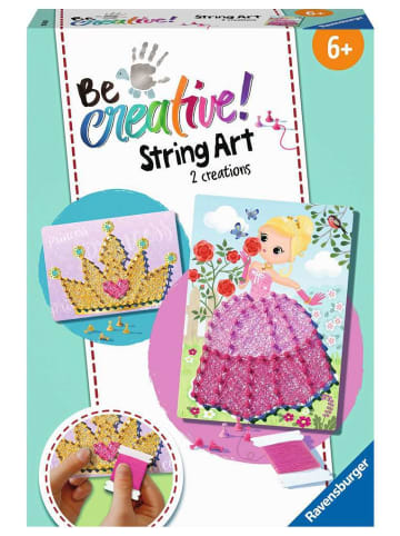 Ravensburger Kreativität String Art Prinzessin Ab 6 Jahre in bunt